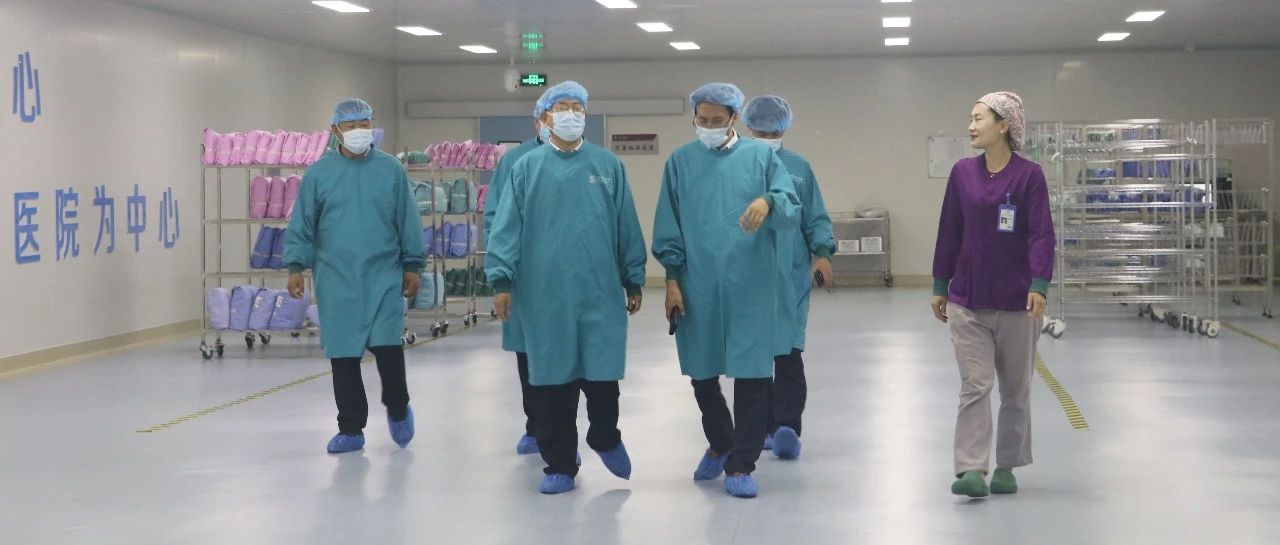 市國資委四級調研員高志遠到日照國濟尚領醫院管理服務有限公司調研